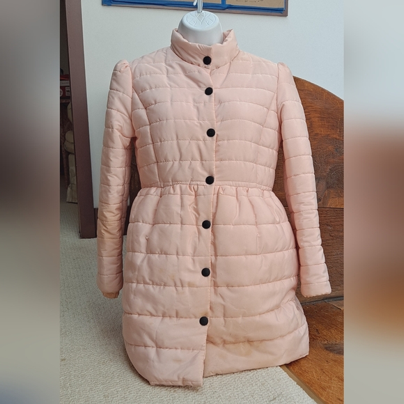 Pale Pink DressLink Spring Puffer Jacket Paster Barbiecore NEVER WORN Medium - Picture 11 of 16
